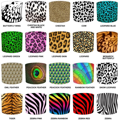 Lampshades matches animal - matches,