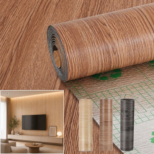 Wood effect vinyl wallpaper - wood,