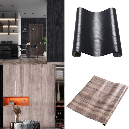 Black wood grain - 1/2m,