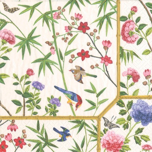 Chinese wallpaper ivory - chinese,