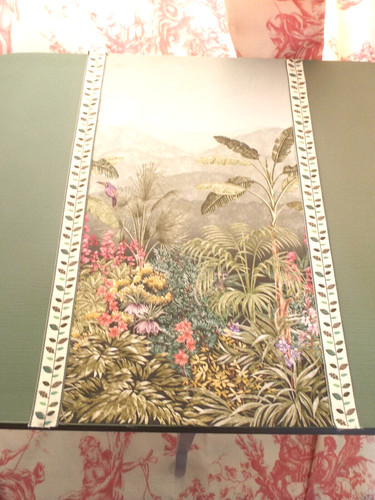 Imagined painted side table - re,