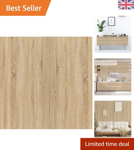 Oak brown self adhesive vinyl - self-adhesive,