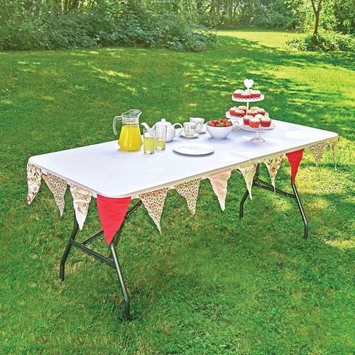 6ft folding table - folding, garden
