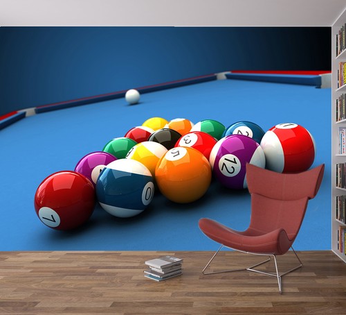 Snooker billiard pool - billiard, table