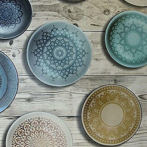 Table mosaic plate - table,