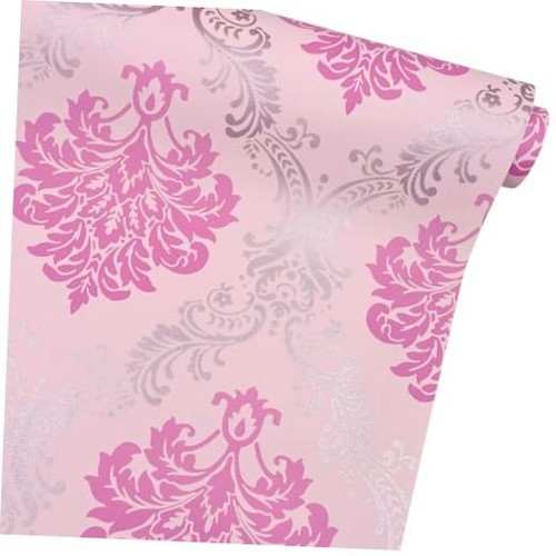 Damask wallpaper ft roll - 19.7,