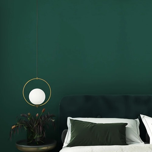 Matte dark green peel - green, &